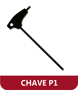 <p>Chave para parafuso P1.</p>
